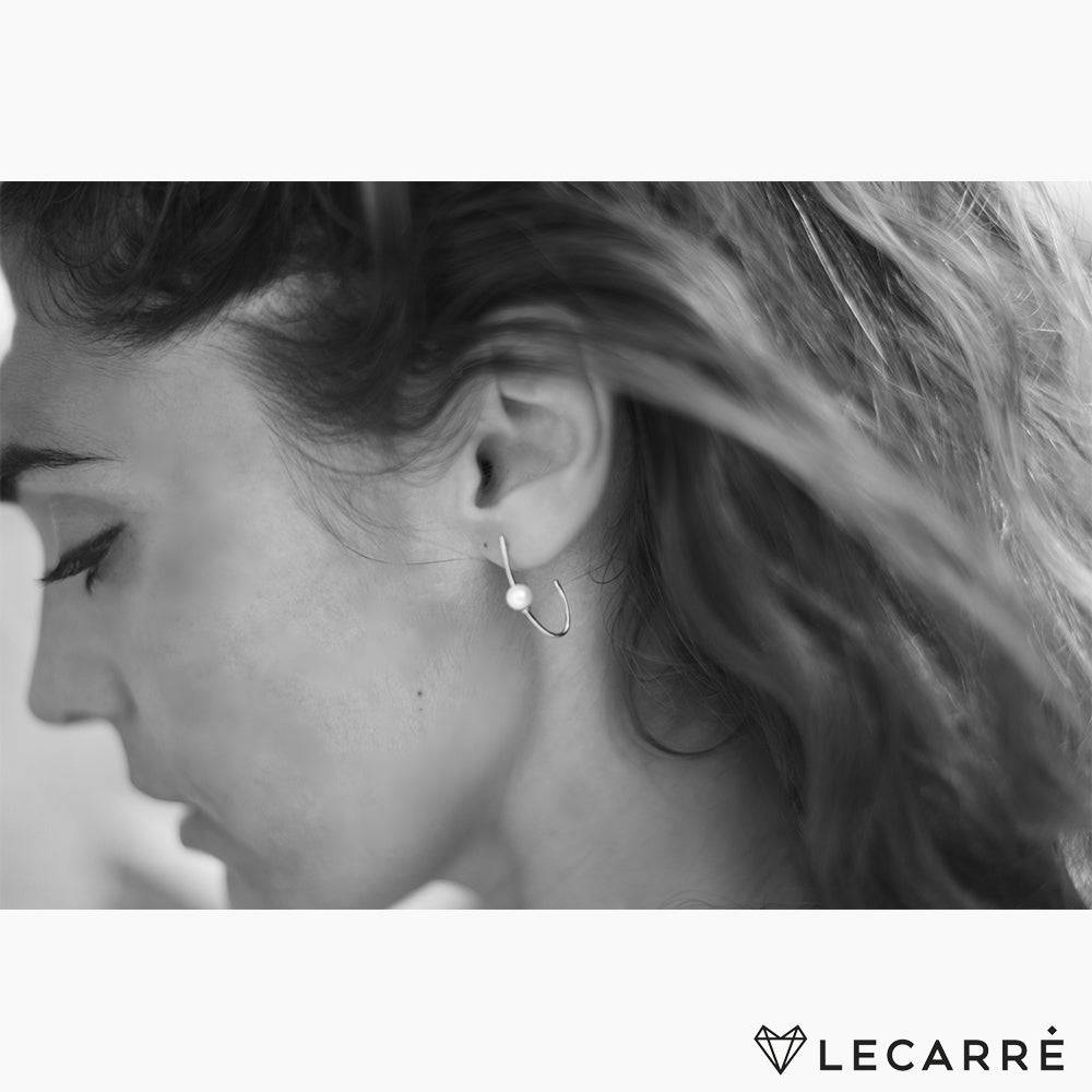 Lecarre 18 ct Gold Earring O.B. PEARL GB099OB.00 Highcove
