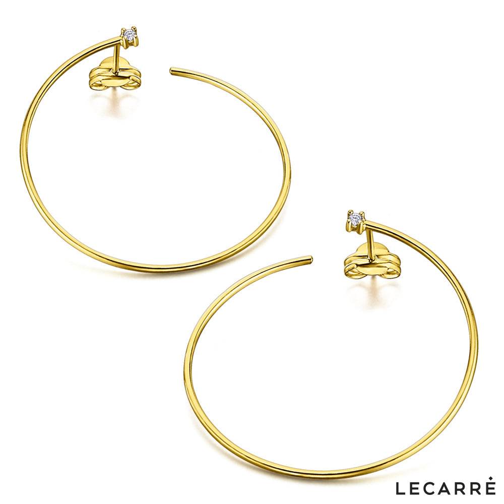 Lecarre 18 ct Gold AROS O.A. And Brill. 0,022 Q. GB119OA.00 Highcove