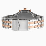 Sekonda Sports Chronograph Mens Watch | Two Tone Case & Stainless Steel Bracelet With Navy Dial | 1107