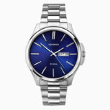Sekonda Mens Watch | Silver Case & Stainless Steel Bracelet With Blue Dial | 1224