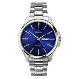 Sekonda Mens Watch | Silver Case & Stainless Steel Bracelet With Blue Dial | 1224