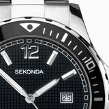 Sekonda Dive Mens Watch | Silver Case & Stainless Steel Bracelet With Dial | 1513