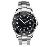 Sekonda Dive Mens Watch | Silver Case & Stainless Steel Bracelet With Dial | 1513