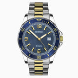 Sekonda Dive Mens Watch | Silver Case & Stainless Steel Bracelet With Blue Dial | 1591