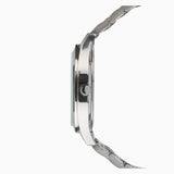 Sekonda Pilot Mens Watch | Silver Case & Stainless Steel Bracelet With Black Dial | 1663