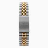 Sekonda King Mens Watch | Two Tone Case & Stainless Steel Bracelet With Black Dial | 1836
