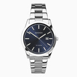 Sekonda Taylor Mens Watch | Silver Case & Stainless Steel Bracelet With Blue Dial | 1943