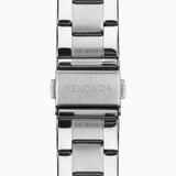 Sekonda Taylor Mens Watch | Silver Case & Stainless Steel Bracelet With Black Dial | 1944