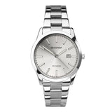 Sekonda Taylor Mens Watch | Silver Case & Stainless Steel Bracelet With Silver White Dial | 1945