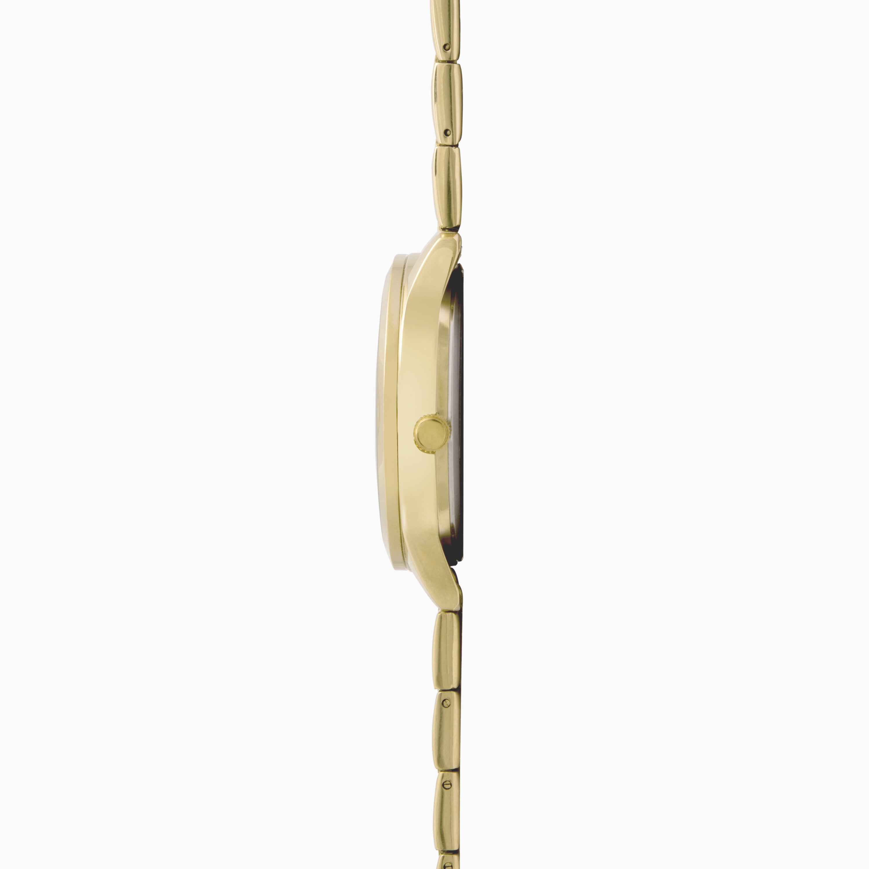 Sekonda Taylor Mens Watch | Gold Case & Stainless Steel Bracelet With Green Dial | 1996