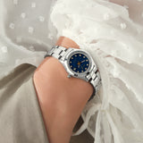 Sekonda Catherine Ladies Watch | Silver Case & Bracelet With Blue Dial | 2147
