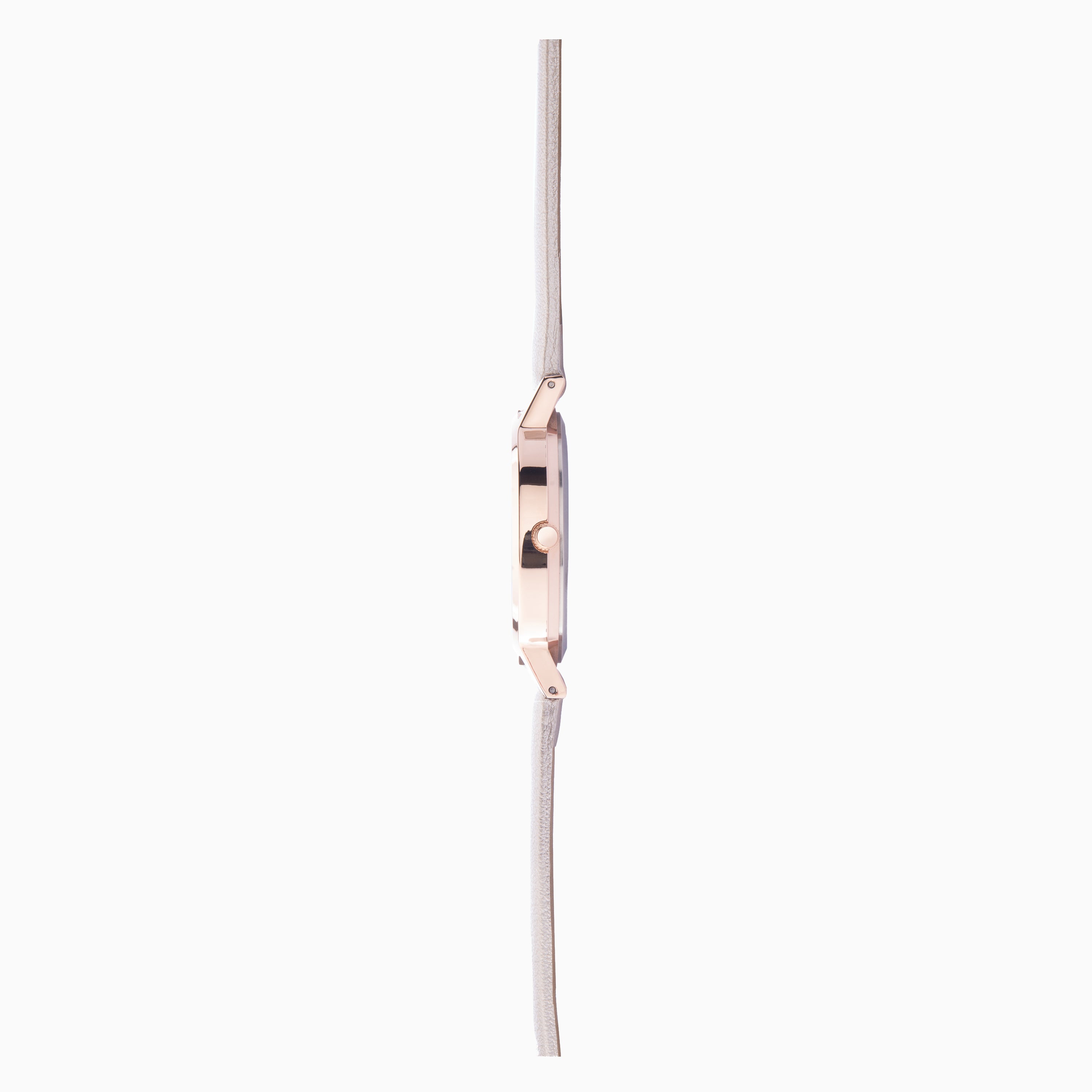 Sekonda Minimal Ladies Watch | Rose Gold Case & Pu Strap With Silver Dial | 2939