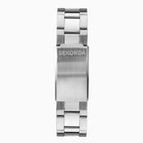 Sekonda Jones Men’s Watch | Silver Stainless Steel Case & Bracelet with Green Dial | 30152