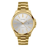 Sekonda Jones mens Watch | Gold Stainless Steel Case & Bracelet | Silver Dial | 30154
