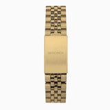 Sekonda King Men’s Watch | Gold Alloy Case & Stainless Steel Bracelet with Green Dial | 30157