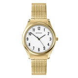 Sekonda Easy Reader Mens Watch | Gold Case & Stainless Steel Bracelet with White Dial | 3752