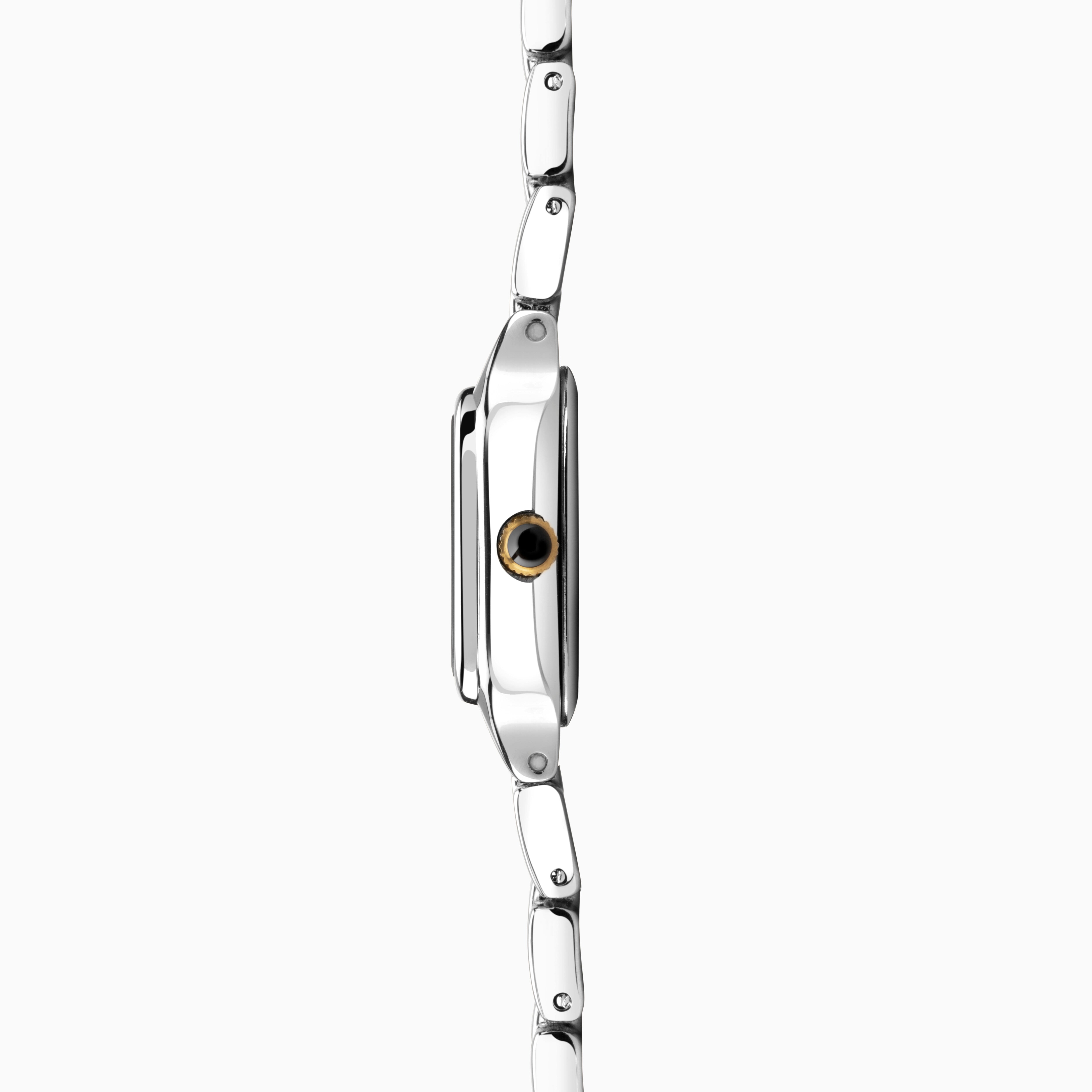 Sekonda Monica Ladies Watch | Two Tone Case & Alloy Bracelet With White Dial | 40125