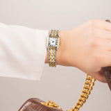 Sekonda Monica Ladies Watch | Two Tone Case & Alloy Bracelet With White Dial | 40125