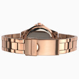 Sekonda Charlotte Ladies Watch | Rose Gold Case & Alloy Bracelet With Ruby Dial | 40290