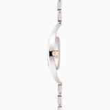 Sekonda Cocktail Ladies Watch | Silver Case & Two Tone Bracelet With Rose Gold Dial | 40360
