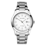 Sekonda Taylor Ladies Watch | Silver Case & Stainless Steel Bracelet With White Dial | 40363