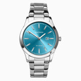Sekonda Taylor Ladies Watch | Silver Case & Stainless Steel Bracelet With Turquoise Dial | 40365