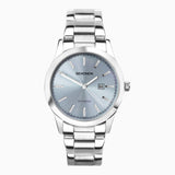 Sekonda Taylor Ladies Watch | Silver Case & Stainless Steel Bracelet With Light Blue Dial | 40404
