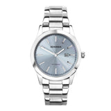 Sekonda Taylor Ladies Watch | Silver Case & Stainless Steel Bracelet With Light Blue Dial | 40404