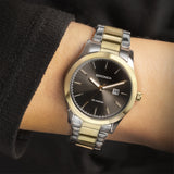 Sekonda Taylor Ladies Watch | Two Tone Case & Stainless Steel Bracelet With Grey Dial | 40429