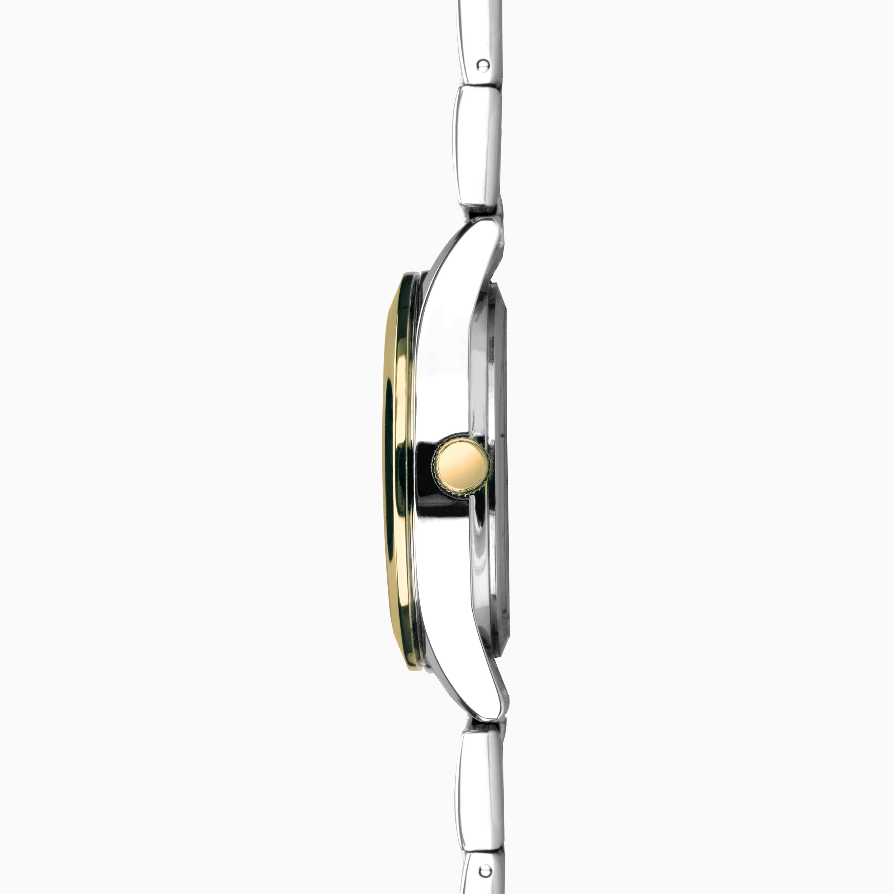 Sekonda Taylor Ladies Watch | Two Tone Case & Stainless Steel Bracelet With Silver Dial | 40473