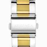 Sekonda Taylor Ladies Watch | Two Tone Case & Stainless Steel Bracelet With Silver Dial | 40473