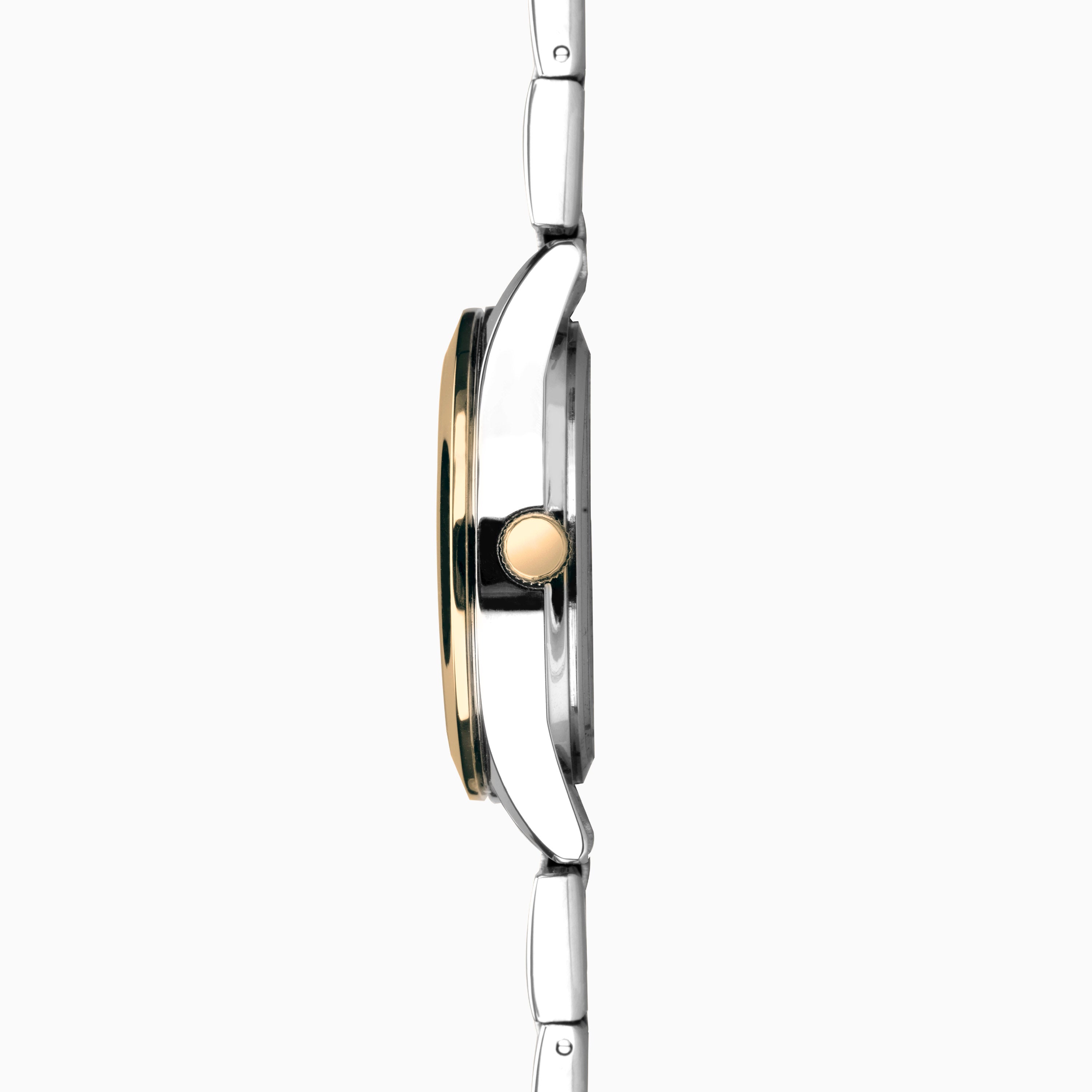 Sekonda Taylor Ladies Watch | Two Tone Case & Stainless Steel Bracelet With Silver Dial | 40474
