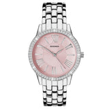 Sekonda Charlotte Ladies Watch | Silver Case & Alloy Bracelet With Pink Dial | 40477