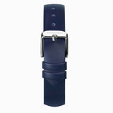 Sekonda Nordic Ladies Watch | Silver Case & Blue Leather Strap With White Dial | 40484