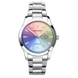 Sekonda Taylor Ladies Watch | Silver Alloy Case & Stainless Steel Bracelet With Rainbow Dial | 40534