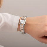 Sekonda Monica Ladies Watch | Two Tone Alloy Case & Bracelet With White Dial | 40555