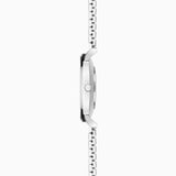 Sekonda Maxima Ladies Watch | Silver Alloy Case & Stainless Steel Expander Bracelet With Geometric Dial | 40577