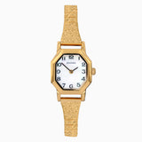 Sekonda Easy Reader Ladies Watch | Gold Case & Stainless Steel Expander With White Dial | 4265