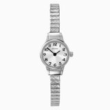 Sekonda Easy Reader Ladies Watch | Silver Case & Stainless Steel Expander With Silver Dial | 4472