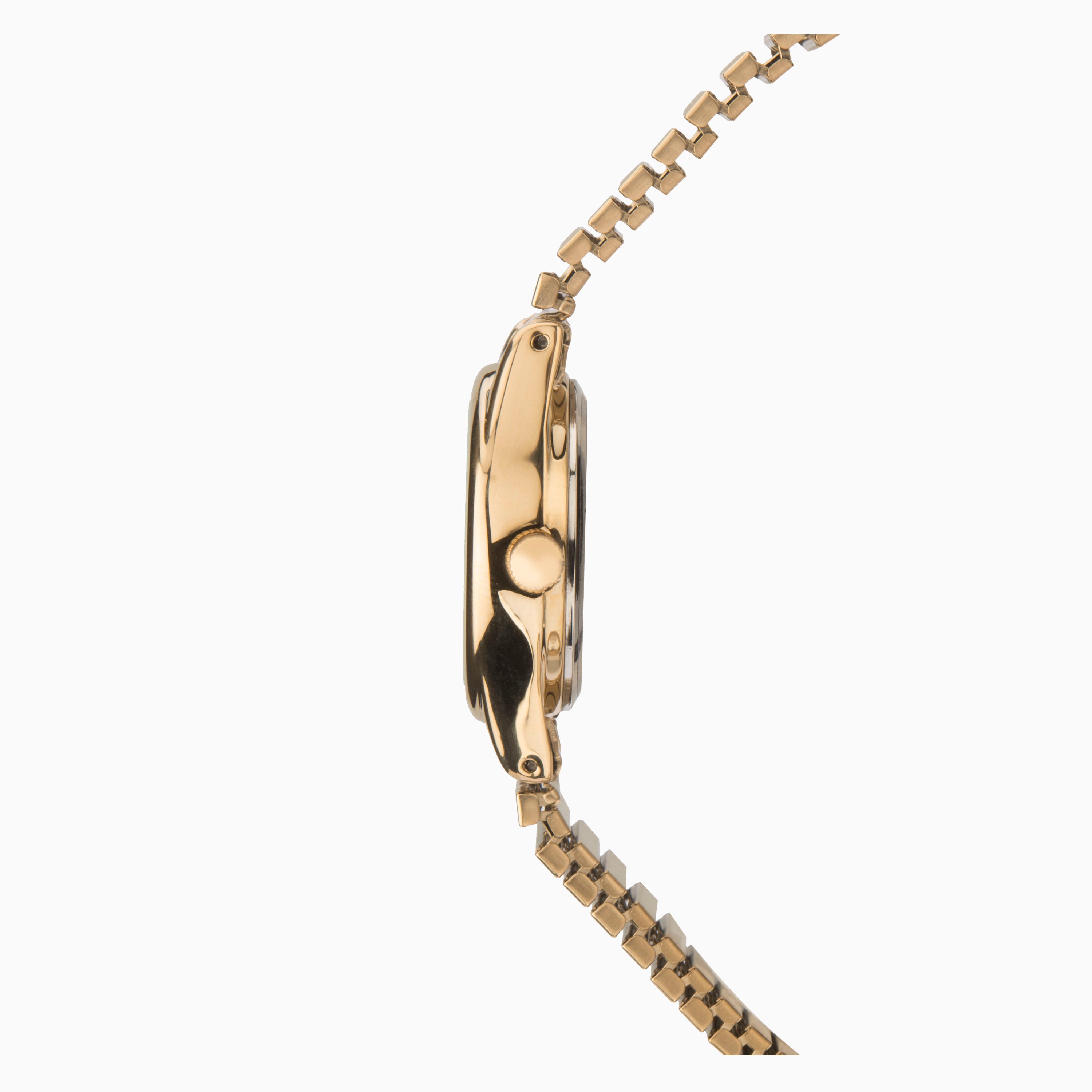 Sekonda Easy Reader Ladies Watch | Gold Case & Stainless Steel Expander With White Dial | 4602