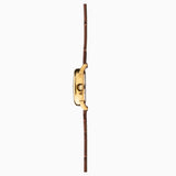 Sekonda Easy Reader Ladies Watch | Gold Case & Leather Strap With White Dial | 4701