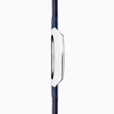 Accurist Origin Ladies Watch | Silver Case & Blue Leather Strap With Blue Dial | 34Mm | 70012