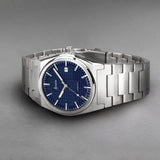 Accurist Origin Men'S Watch | Silver Case & Stainless Steel Bracelet With Royal Blue Dial | 41Mm | 70019