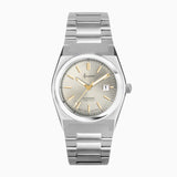 Accurist Origin Automatic Ladies Watch | Silver Stainless Steel Case & Bracelet With Champagne Dial | 34Mm | 70024