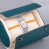 Accurist Rectangle Ladies Watch | Silver Case & Stainless Steel Bracelet With White Dial | 26Mm | 71005