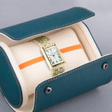 Accurist Rectangle Ladies Watch | Gold Case & Stainless Steel Bracelet With White Dial | 26Mm | 71008