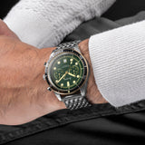 Accurist Dive Men's Chronograph Watch | Two Tone Case & Stainless Steel Bracelet with Samphire Green Dial | 42mm