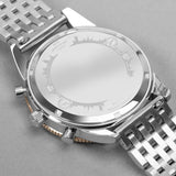 Accurist Dive Men's Chronograph Watch | Two Tone Case & Stainless Steel Bracelet with Samphire Green Dial | 42mm