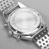 Accurist Dive Men's Chronograph Watch | Silver Case & Stainless Steel Bracelet with Windermere Blue Dial | 42mm