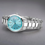 Accurist Everyday Unisex Watch | Silver Case & Stainless Steel Bracelet with Cambridge Blue Dial | 36mm